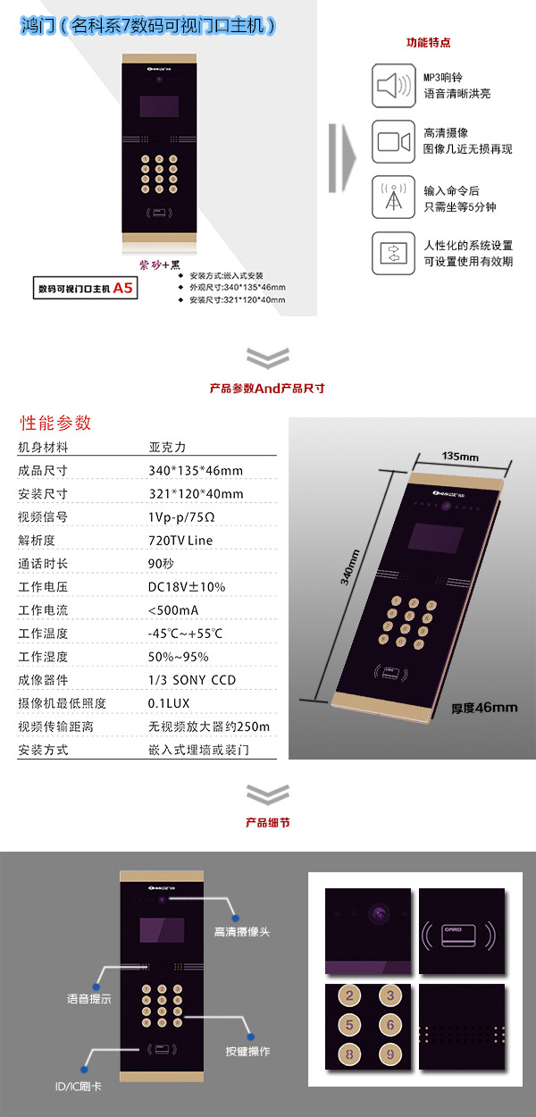 宿州埇桥区可视数码楼宇单元主机